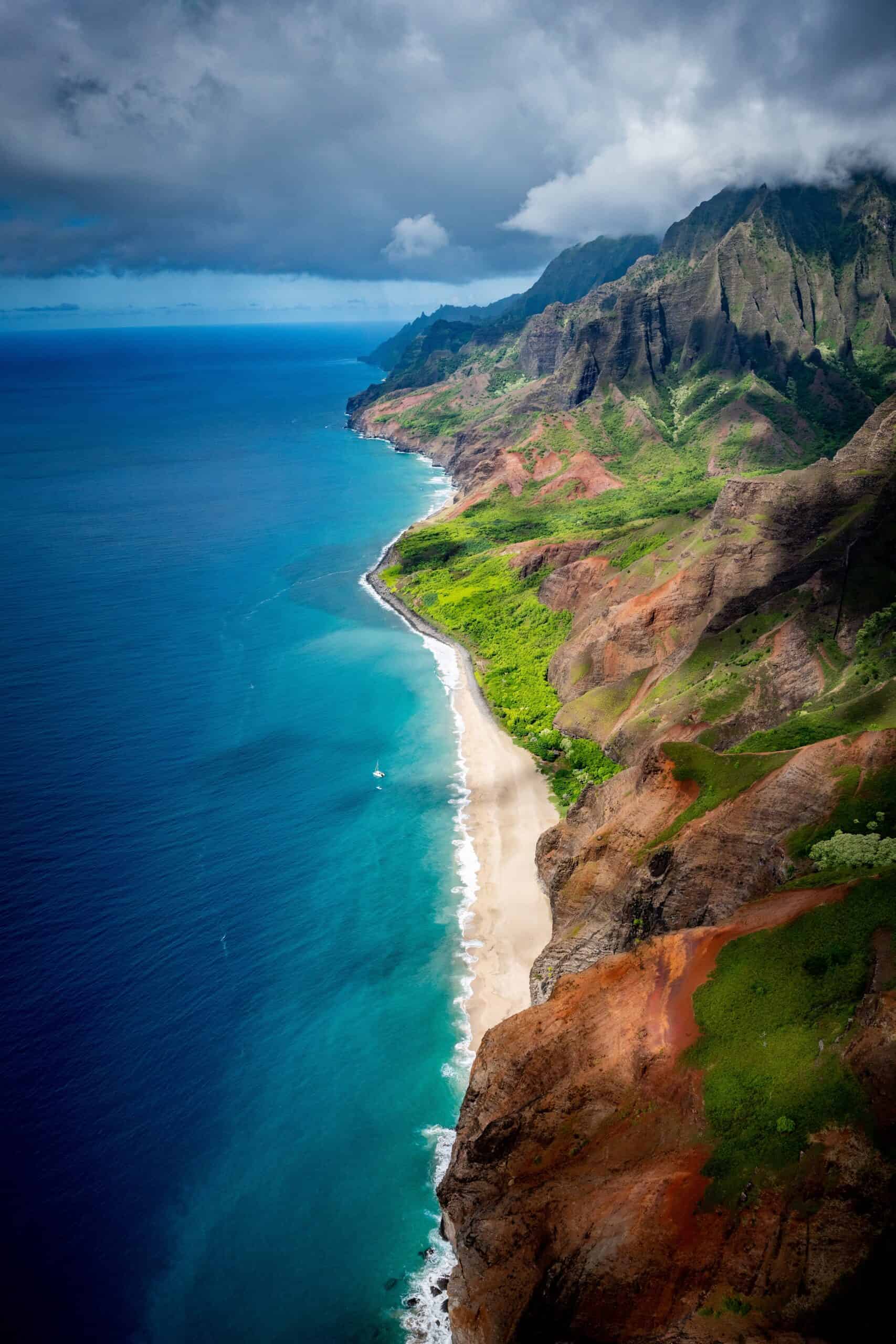 dream destination na pali coast hawaii